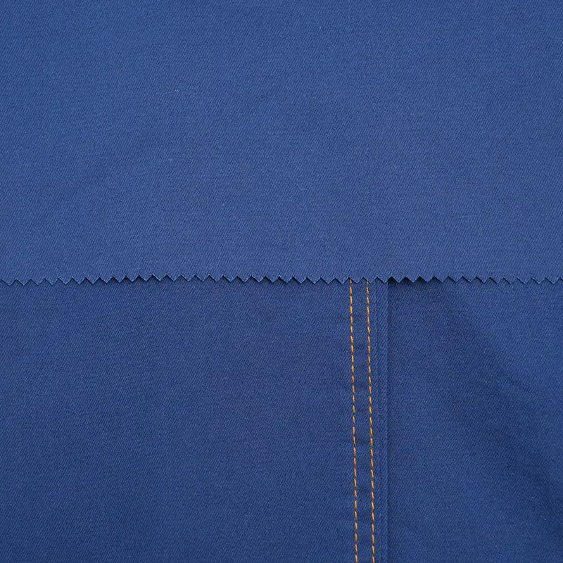 GS3023 Mataas na Stretch Cotton Polyester Stretch Twill Dyed Cloth